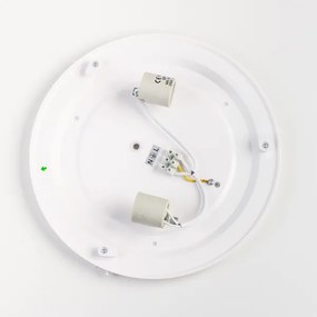 Brilagi - Plafonieră pentru baie POOL 2xE27/15W/230V Ø 30 cm IP54 negru