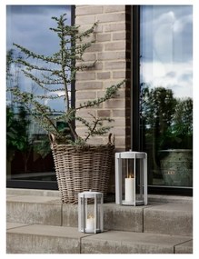 Felinar cu LED gri deschis cu USB (înălțime 25 cm) Firefly – Zone