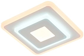 Plafoniera LED design modern Taneli 20x20cm