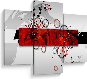 Tablou cu abstracție (90x60 cm)