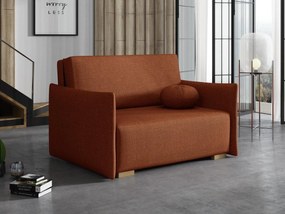 Canapea extensibilă Clovea Glov II (Portocaliu) (cu sp. depozitare). Promo -17%. 1105453