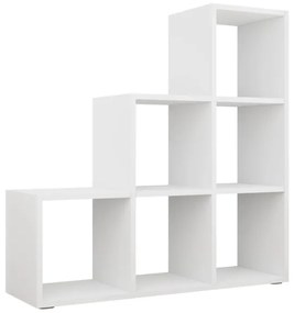 Bibliotecă TRIO 108x105 cm alb