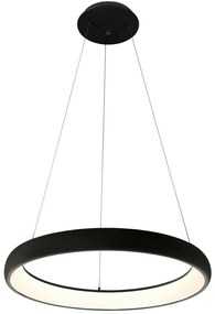 Azzardo AZ5063 - Lustră LED dimabilă pe cablu ANTONIO LED/50W/230V negru + + telecomandă