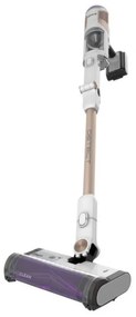 Aspirator vertical Shark IW3612EU, 240W, 0.42 l, 3 trepte, Afisaj LED, Senzori invizibili de detectare a murdariei, Etansare antialergenica, LED, Alb / Auriu