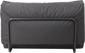 Șezlong de grădină Blomus Coal, 120 x 190 cm, gri închis