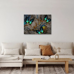 Tablou - Fluturi strălucitori în imagine (70x50 cm)