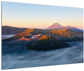 Tablou cu muntele Bromo în Indonesia (90x60 cm)
