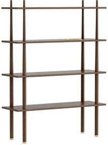 Sistem modular de rafturi maro cu aspect de lemn de stejar 110x148 cm Stories – UMAGE