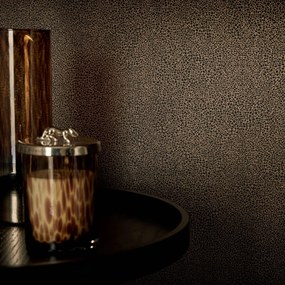 Tapet Emile, Jet Black Luxury Crackle, 1838 Wallcoverings, 5.3mp / rola