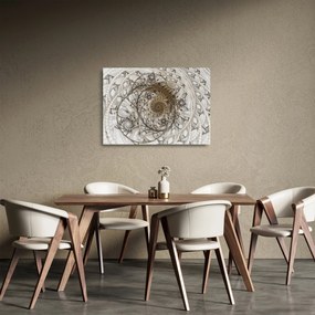 Tablou pe sticlă artei ornamentale (70x50 cm)