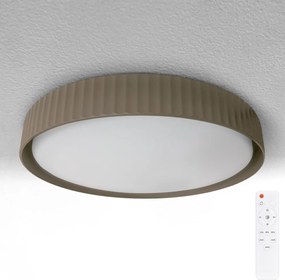 Brilagi - Plafonieră LED reglabilă LUCIA LED/60W/230V Ø 59 cm taupe + telecomandă