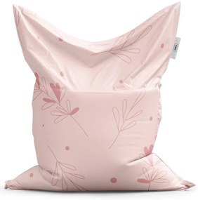 Sac de șezut Classic frunze roz - pentru copii, roz