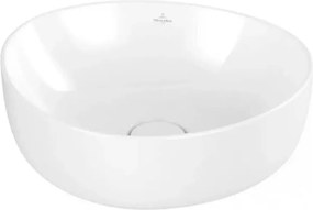 Lavoar pe blat alb oval Villeroy&Boch Antao 40 cm