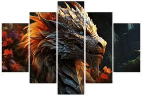 Tablou - Dragon (150x105 cm)
