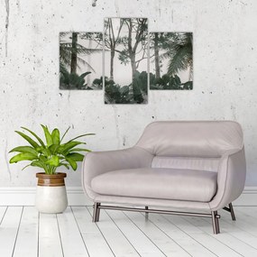 Tablou - Jungla în ceața dimineții (90x60 cm)