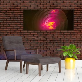 Tablou - abstacție cu spirala (120x50 cm)