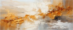 Tablou - Textura aurie (120x50 cm)