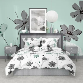 Lenjerie de pat din bumbac Stanex Gabriela , 140 x200 cm, 70 x 90 cm, 140 x 200 cm, 70 x 90 cm