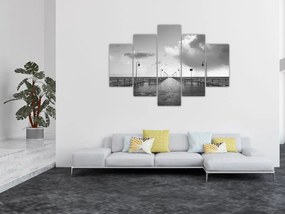 Tablou - Promenada la mal (150x105 cm)