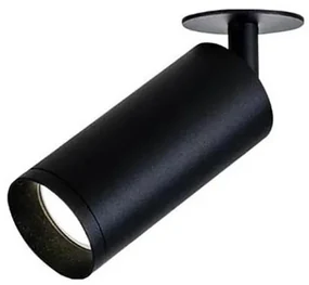 Spot LED incastrat directionabil design modern Likos 40 negru