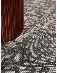 Covor pentru exterior și interior alb-negru 200x290 cm Duet Kona – NORTHRUGS
