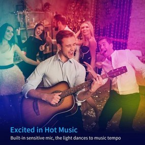 Govee - Bandă LED RGB Wi-Fi inteligentă 5m