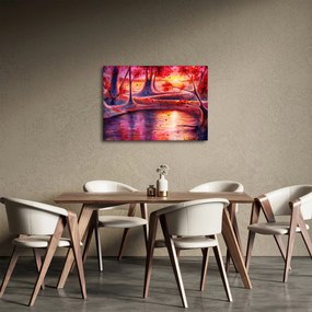 Tablou cu pădurea fermecată (70x50 cm)