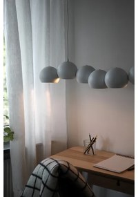 Lustră pe cablu Markslöjd 108859 CUPOLO 7xE14/40W/230V alb