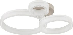 Globo 48046D4 - Plafonieră LED ZARA/24W/230V 3000K 40,5x51 cm
