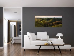 Tablou - Priveliște spre dealurile din Thailanda (120x50 cm)