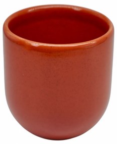 Pahar Cafea NOVUM Mineral Sienna 250 ml (Mineral Sienna Rosu Pal Inchis) Gresie Ceramica Glazurata Manual