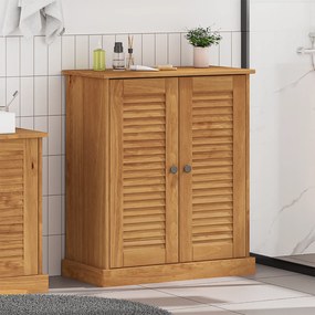 vidaXL Dulap de Baie maro miere 68 x 34 x 80 cm Lemn masiv de pin
