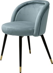 Set de 2 scaune design LUX Chloe, albastru 115965 HZ