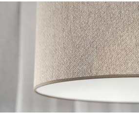 Lustră aplicată ROLLER ECO Duolla RECYCLING 1xE27/15W/230V d. 45 cm maro