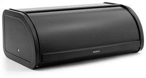 Cutie de paine Brabantia Roll Top 646885, 16 L, 44.5x26 cm, Constructie usoara si robusta, Negru