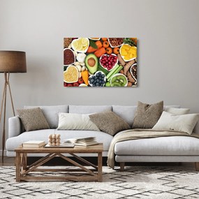 Tablou - Alimente sănătoase (90x60 cm)