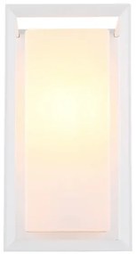 Aplică de exterior Globo 31982W LOGANA 1xE27/60W/230V IP44 alb