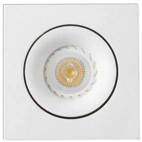 Rama Spot directionabil, incastrabil, alb, dim. 11x11cm ARGON-C, 43402