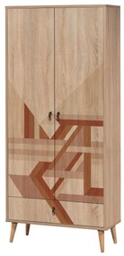 Dulap de haine Cettelona (Multicolor). 1107068