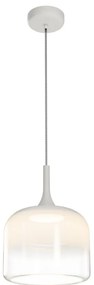 Lustra/Pendul LED design modern Spirito alb