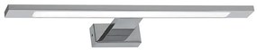 Aplica de perete pentru baie SHINE LED, 7 W, 230 V, 40 cm, IP44, crom lucios