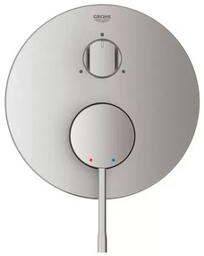 Baterie cada - dus incastrata Grohe Essence 3 iesiri crom periat Supersteel fara corp ingropat
