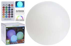 Lampa ambientala  tip glob  pentru  exterior/interior 12  LED RGB