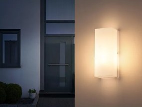 Globo 32067 - Aplică de perete pentru exterior PHELPS 1xE27/15W/230V IP44 albă