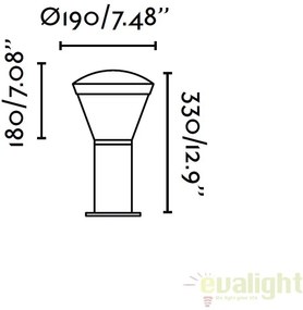 STALP LED EXTERIOR DESIGN MODERN 75537 SHELBY M