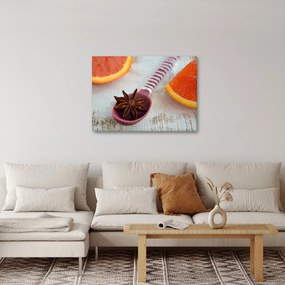 Tablou cu scorțișoară pe linguriță (70x50 cm)