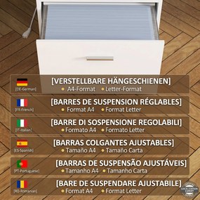 HOMCOM Birou în Formă de L cu Prize de Curent, Sertar și Suport pentru Monitor, 138,5x90x92 cm, Alb | Aosom Romania