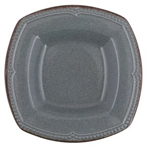 Set veselă 24 piese din porțelan, albastru