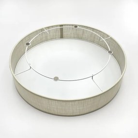 Brilagi - Plafonieră LED BELLADONNA, 36 W, 230 V, Ø 40 cm, crem/stejar