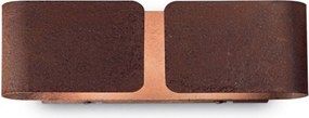Aplica perete moderna CLIP AP2 SMALL CORTEN 187365